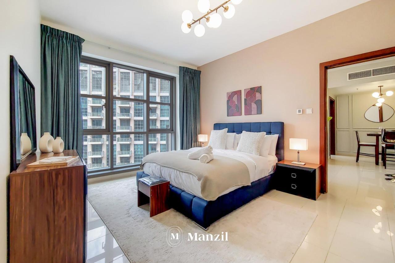 Manzil - Luxury 1Br Apartment In Downtown With Burj Khalifa View Next To Dubai Mall Kültér fotó