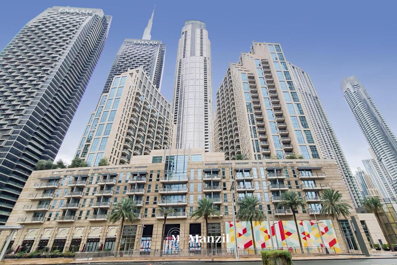 Manzil - Luxury 1Br Apartment In Downtown With Burj Khalifa View Next To Dubai Mall Kültér fotó